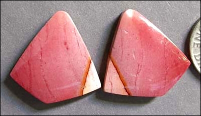 MOOKAITE JASPER MATCHED DESIGNER CABS (Australia) –  T.W. 19.80  ct